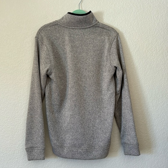Eddie Bauer Gray Long Sleeve Knit Pullover - Picture 2 of 3
